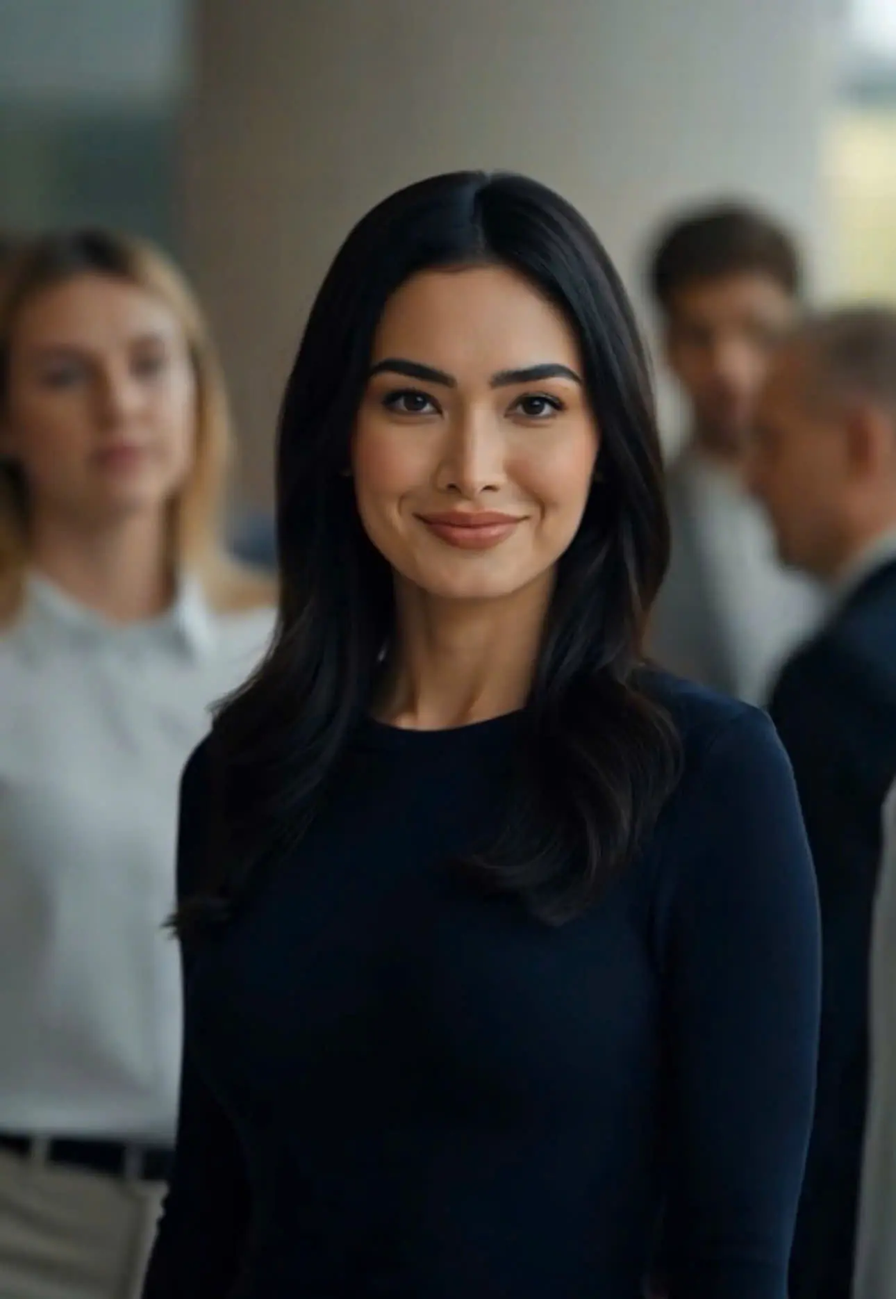 THE WOMAN WITH PRESENCE