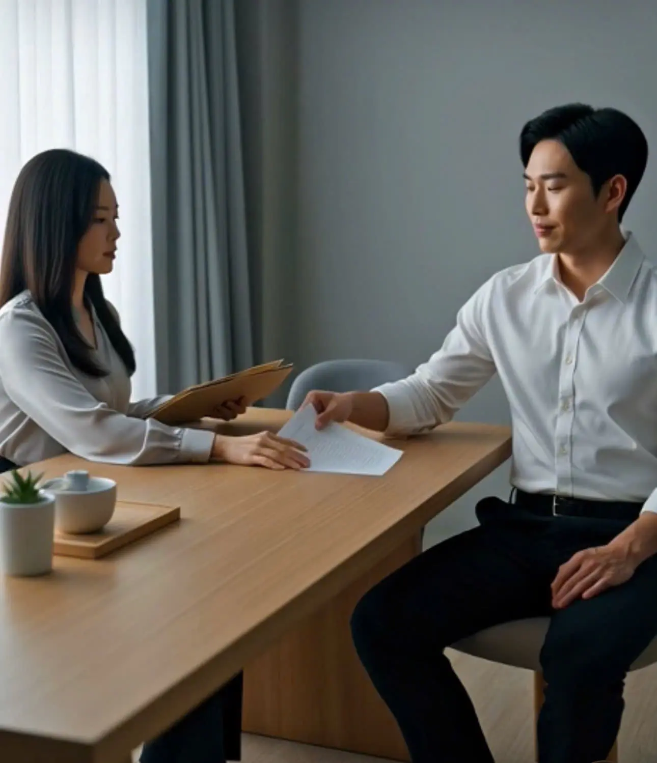 My husband was secretly copying my apartment papers. I slipped divorce documents to him instead of a power of attorney!