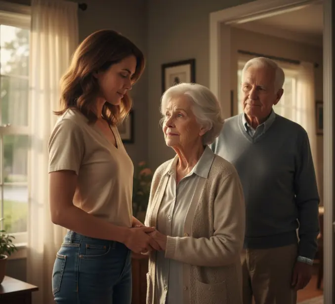 When my parents got older our relationship quietly changed forever