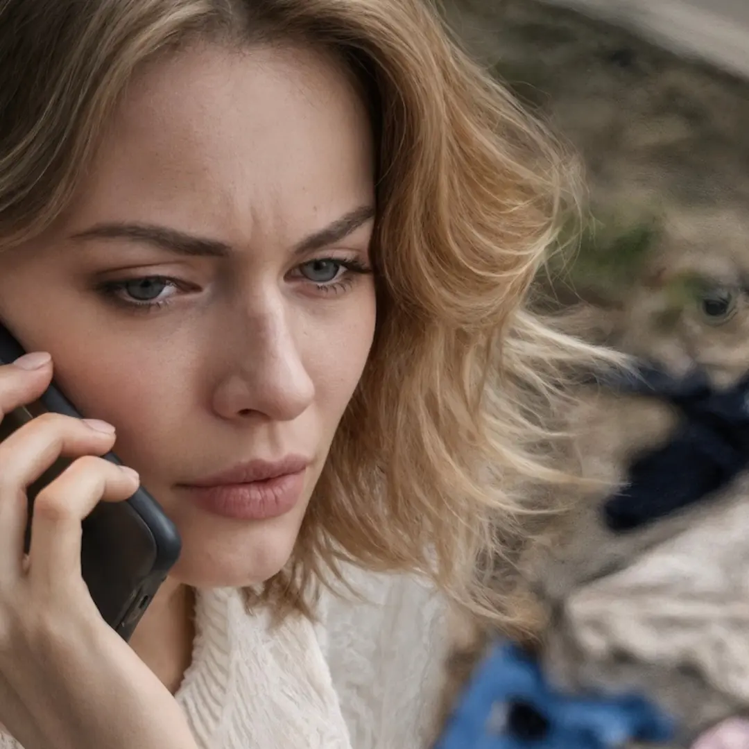 “— I tossed your mother’s things off the balcony,” Alla told her husband over the phone