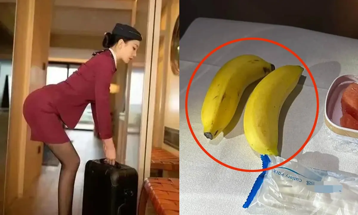 The Surprising Reason Many Flight Attendants Bring a Banana on Every Flight