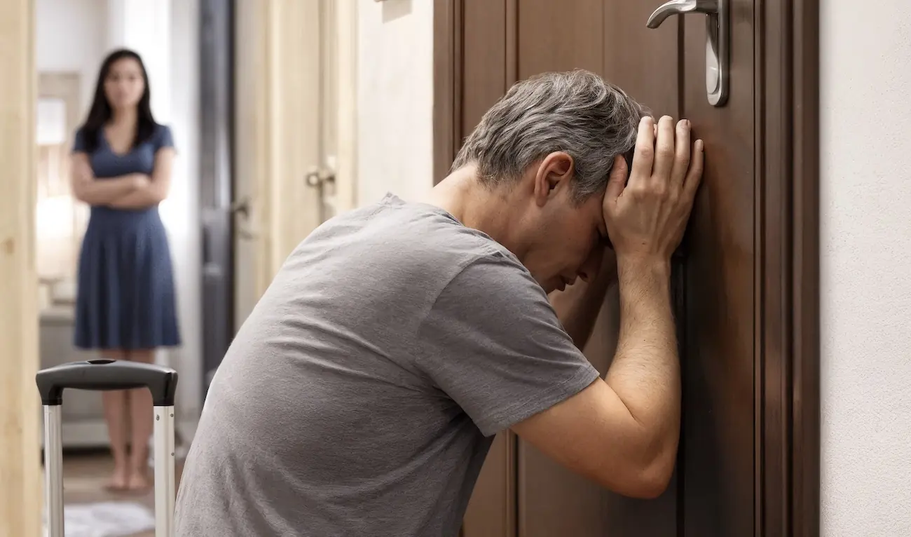 “Now she’s the lady of the house!” my husband declared, bringing another woman home. An hour later, he was howling outside a locked door