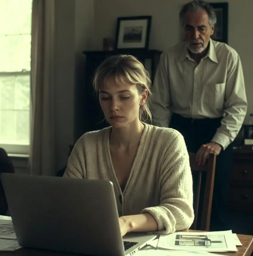 I never felt judged by words, only by the silence of my father-in-law