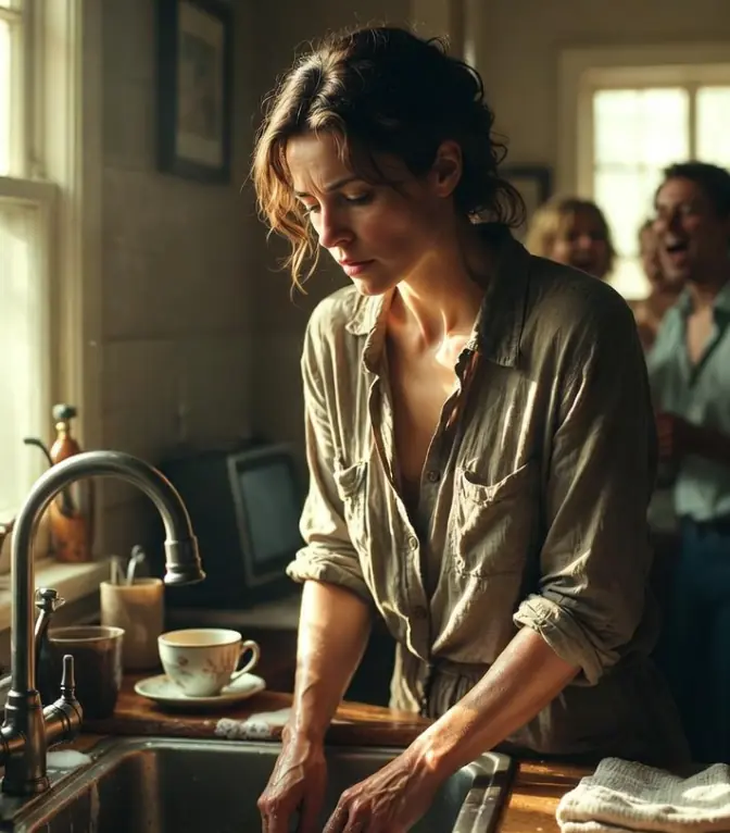 I realized i was expected to give more than anyone ever asked out loud