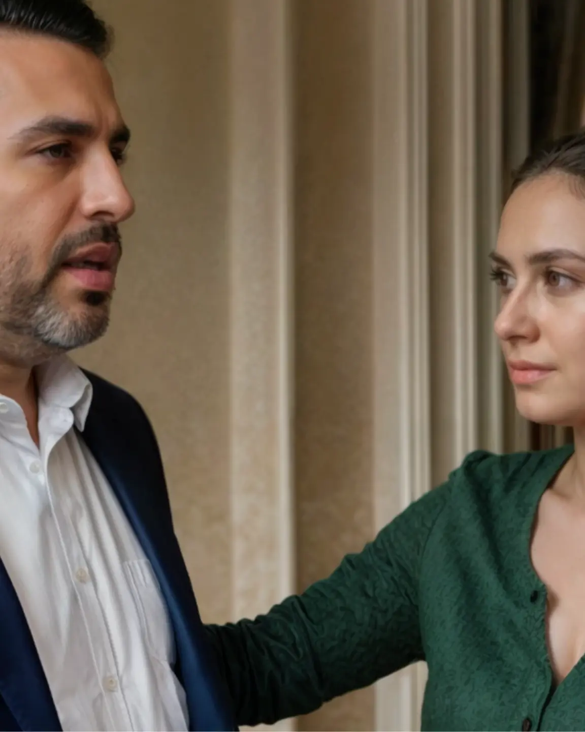 “Well, is it hard without me?” her ex asked. A minute later, he regretted ever opening the door