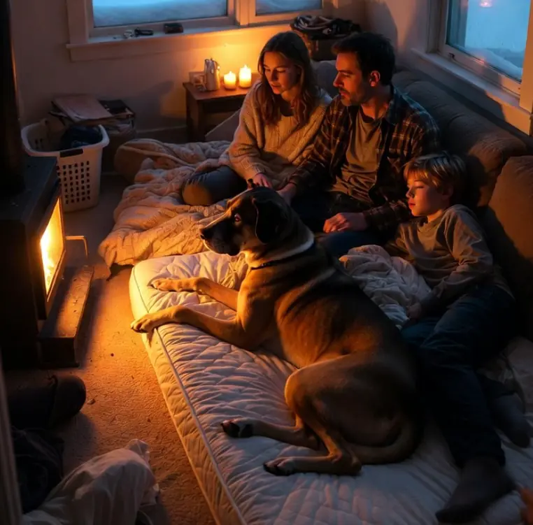 Our small house was crowded, but it was full of love