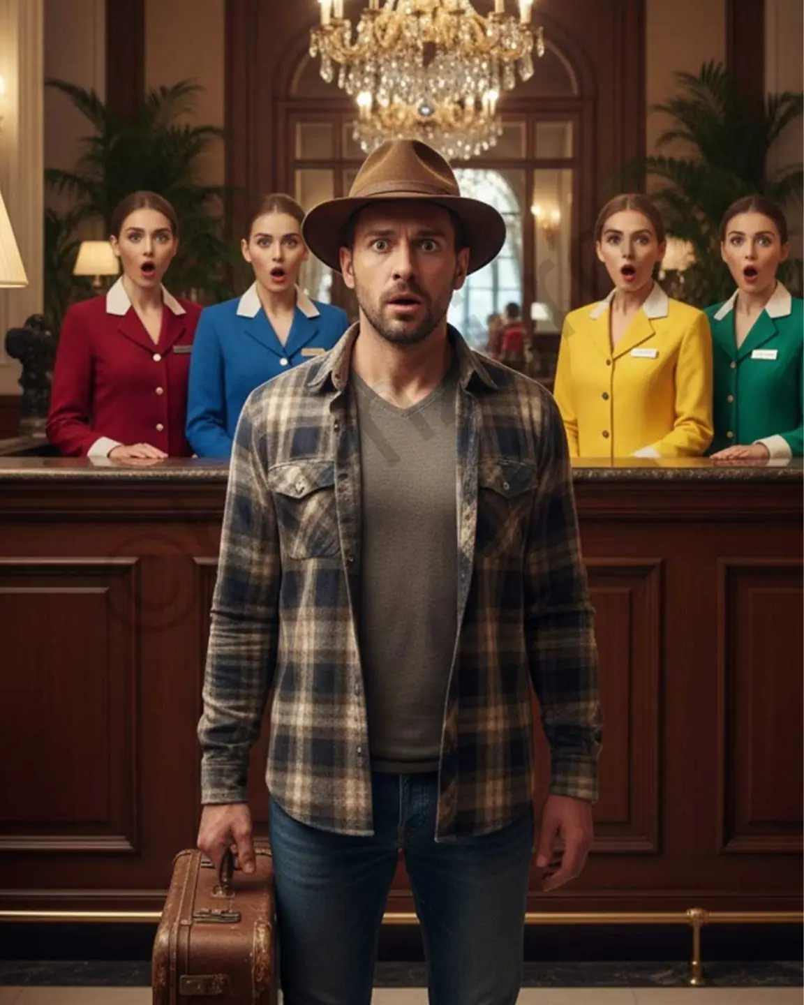 “If you manage to pay for the cheapest room, I’ll give you the luxury apartment for free!”