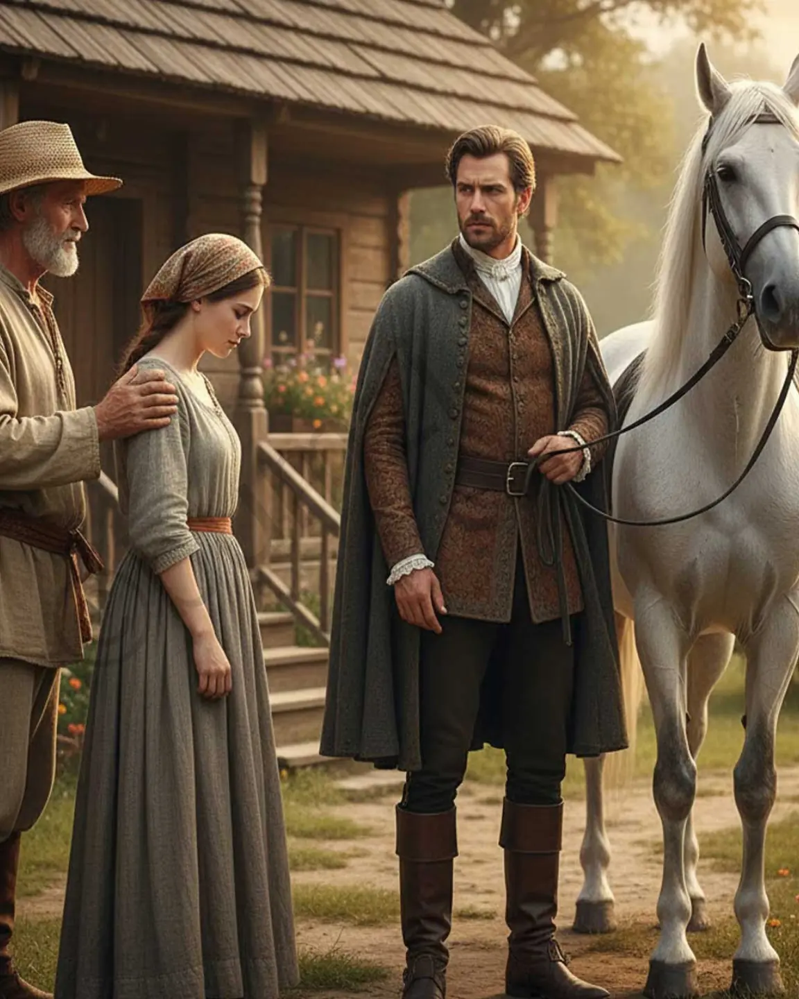 News  At nineteen, she was given as a virgin to a lonely duke in exchange for a horse… On the doorstep of a small house, a father handed over his only daughter, pure and untouched