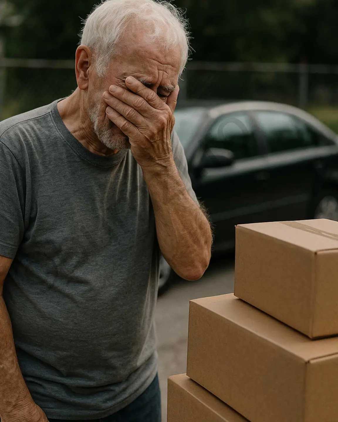 I spent a month in the hospital, and when I came back home