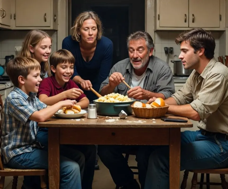 We didn’t have much, but we always had sunday dinners