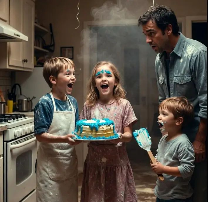 My kids tried to surprise me and accidentally turned the house into a disaster