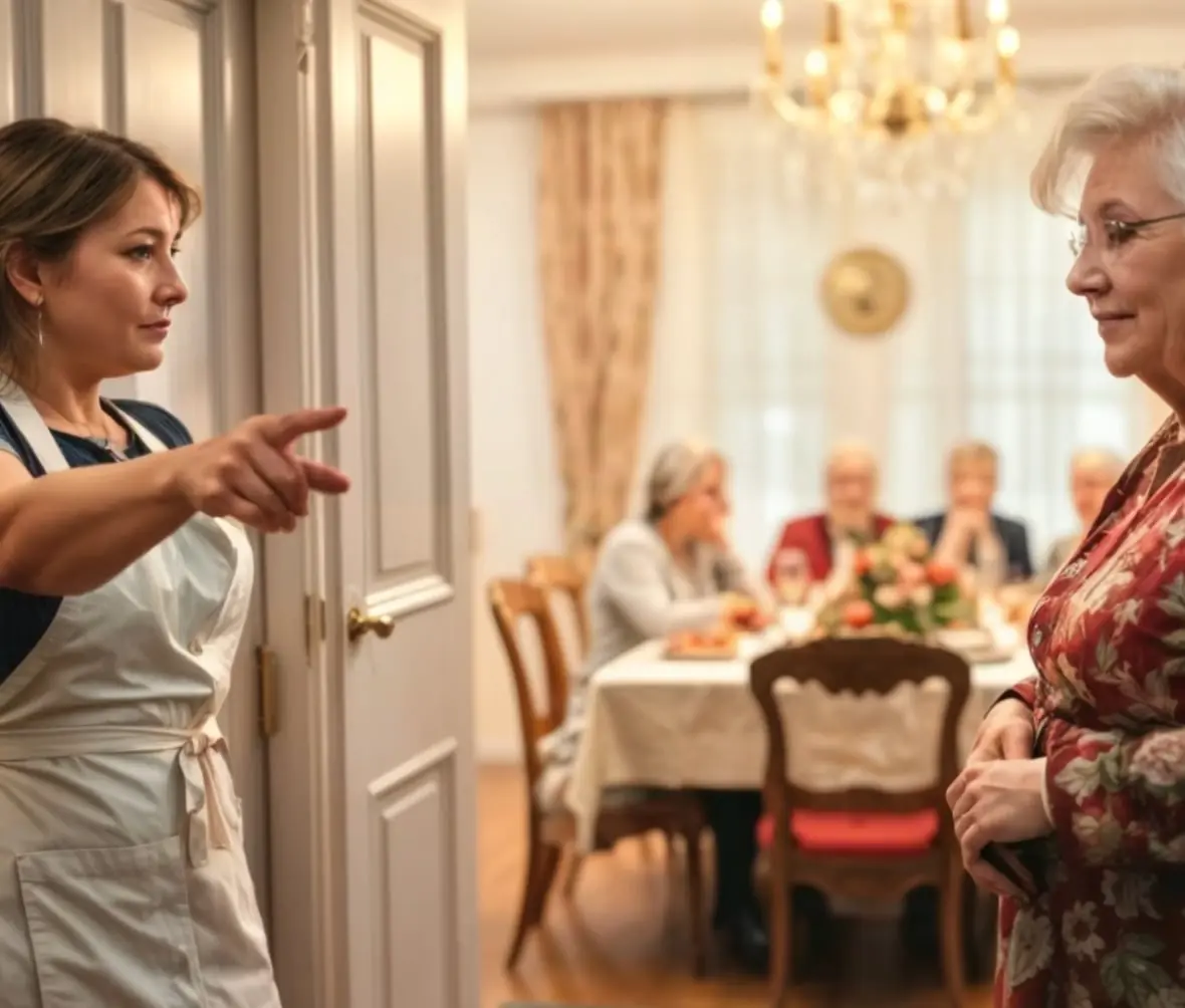 Don’t like my cooking? Leave my house. This isn’t a restaurant,” the daughter-in-law snapped, fed up with her mother-in-law’s constant criticism