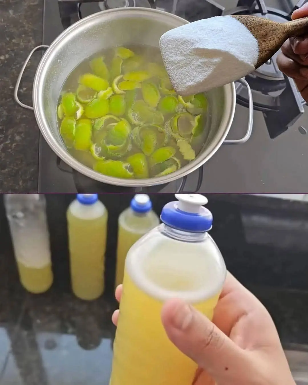 Make Your Own Powerful Multi-Purpose Cleaner With Lemon Peels — Save Money and Clean Better