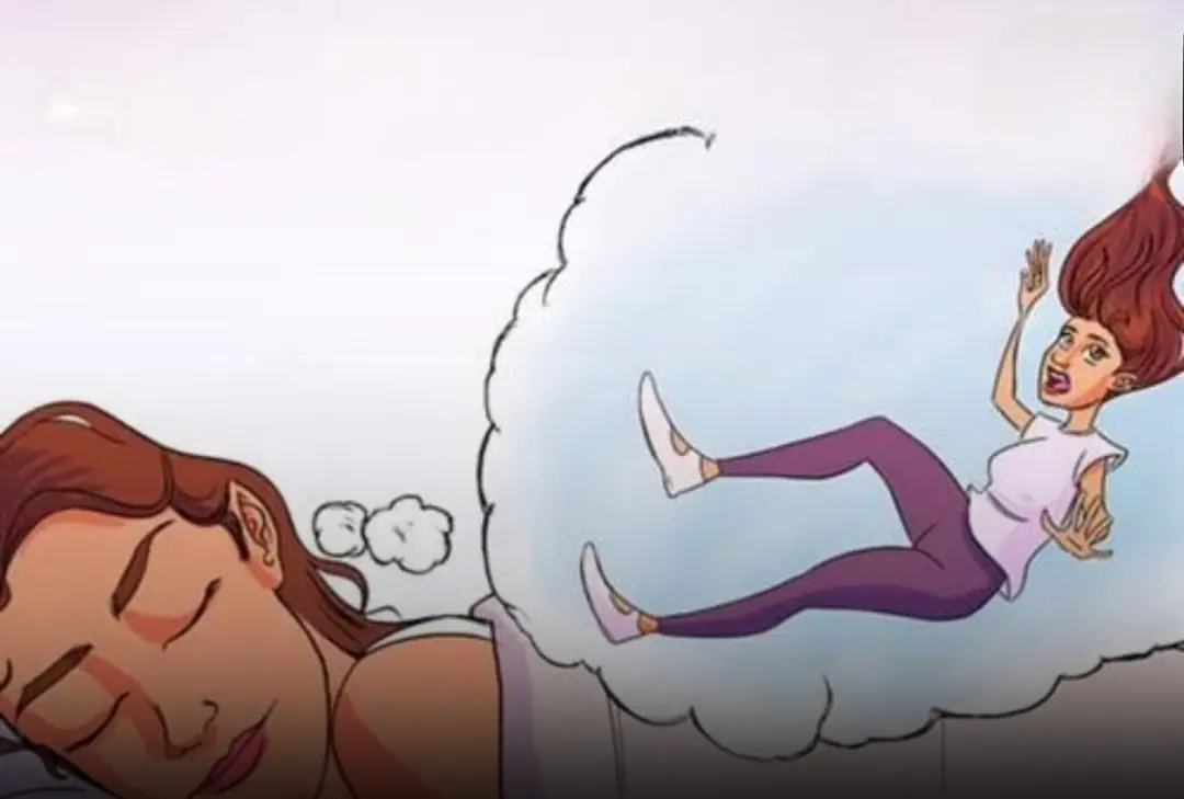 Just as your body is finally surrendering to sleep, it happens.: