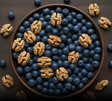 Nature's Duo: The Power of Blueberries and Walnuts for a Stronger Body and Mind