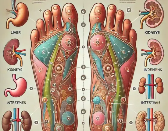 To know if your internal or.gans are infected, just look at your feet