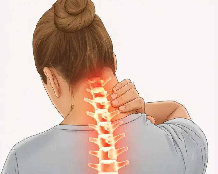 Cervical disc herniation: Symptoms that require immediate attention