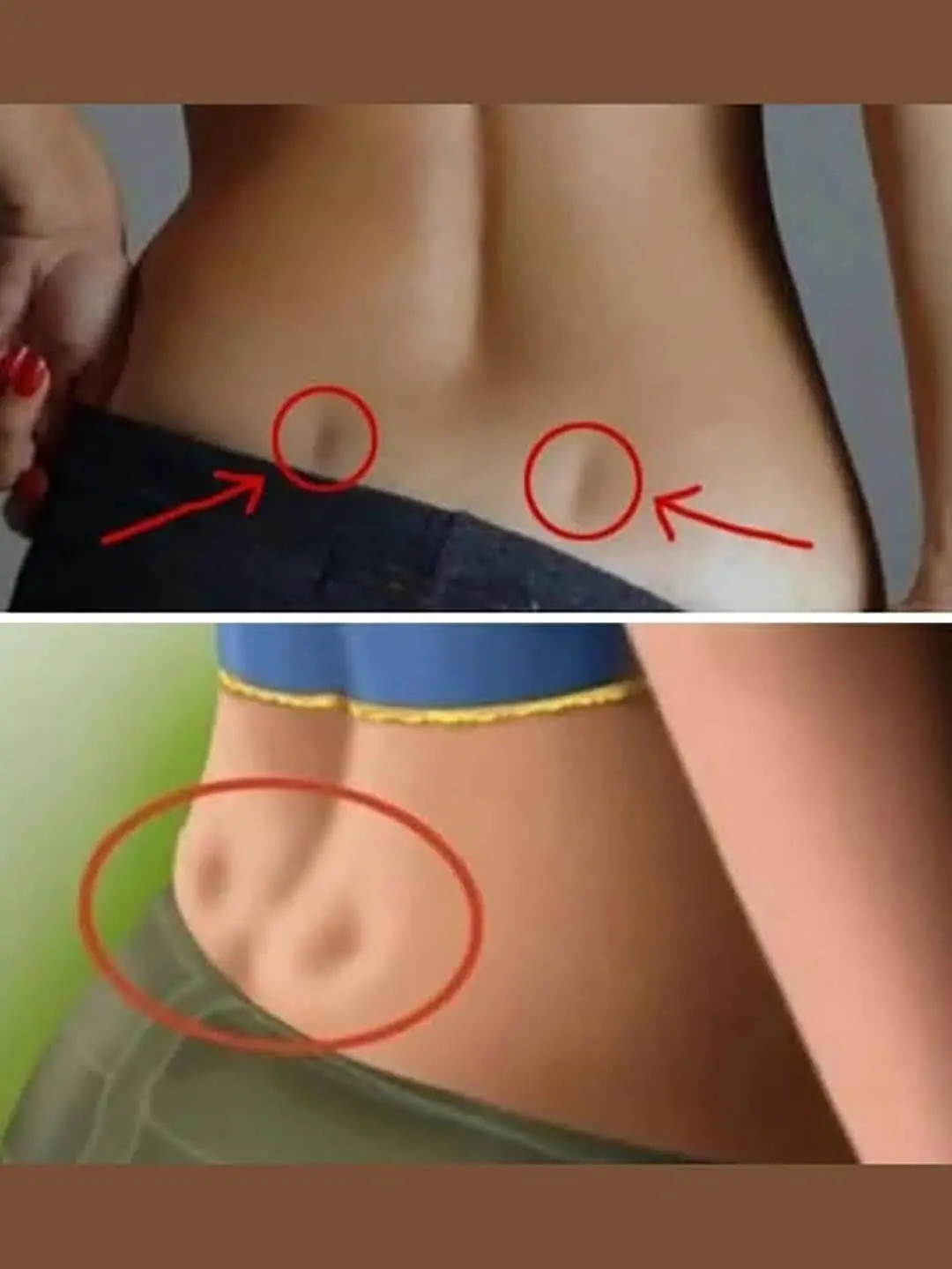 What Do the Two Dimples on Your Lower Back Really Mean?