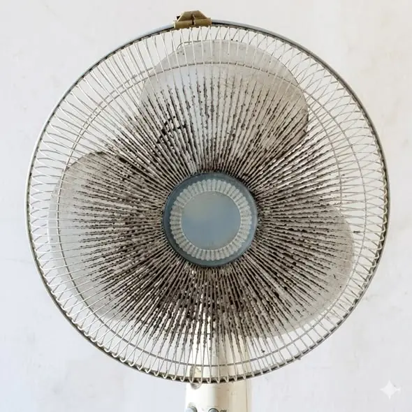 A dust-covered fan? No need to remove the grille! In just 15 minutes, it’s clean like new—easy enough for anyone to do at home.