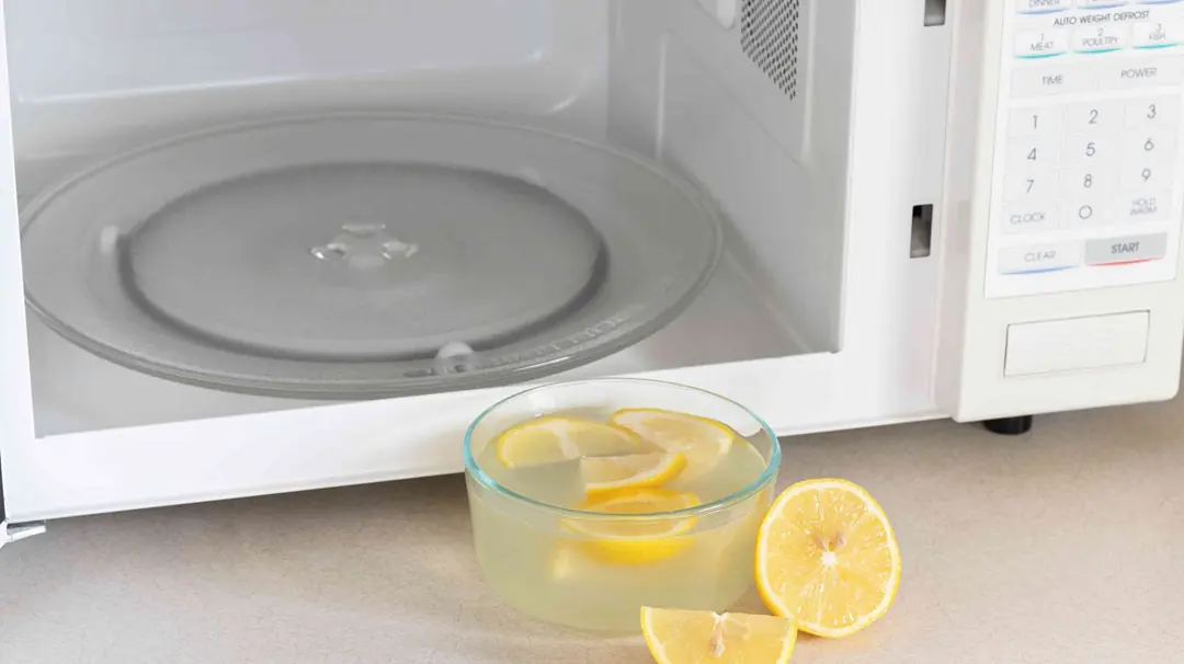 Did you know you can make your microwave spotless using just half a lemon?