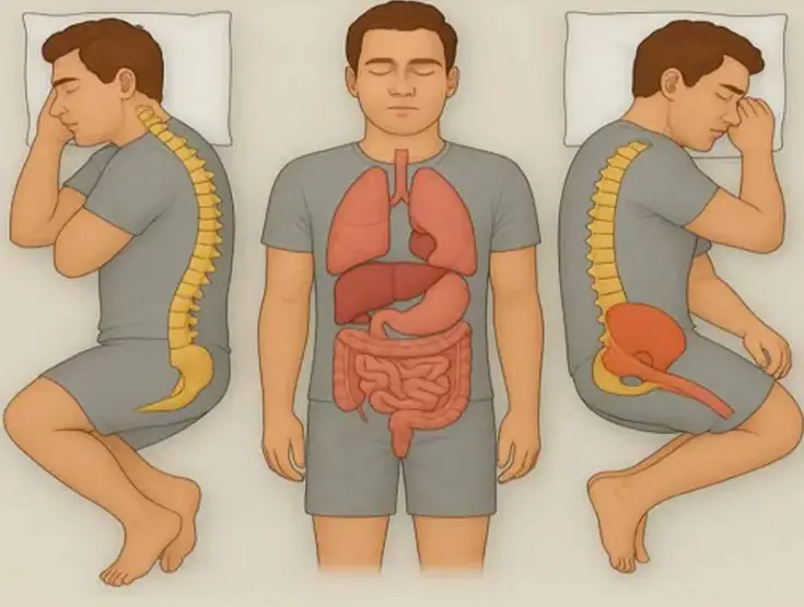 Change your sleeping position to prevent neck pain, reduce reflux and support heart health