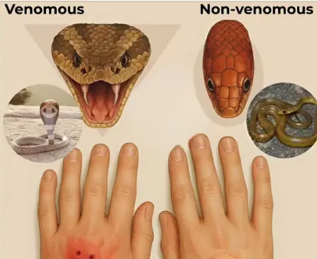When bitten by a snake, you should do these things first