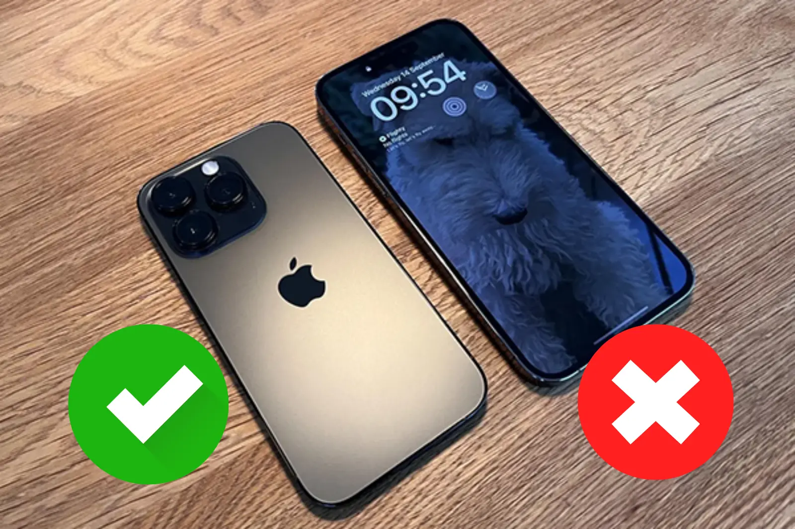 What’s the reason smart people put their phones face down when they’re not in use?