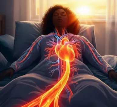 The unexpected connection between morning blood flow and a stronger heart