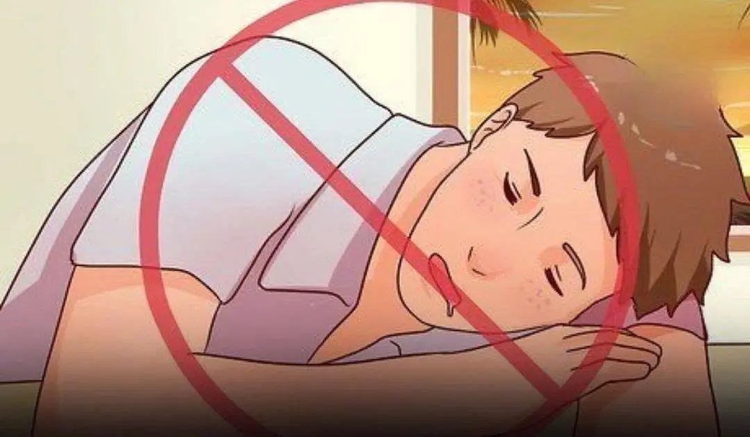 Anyone who often has signs of drooling while sleeping should pay attention