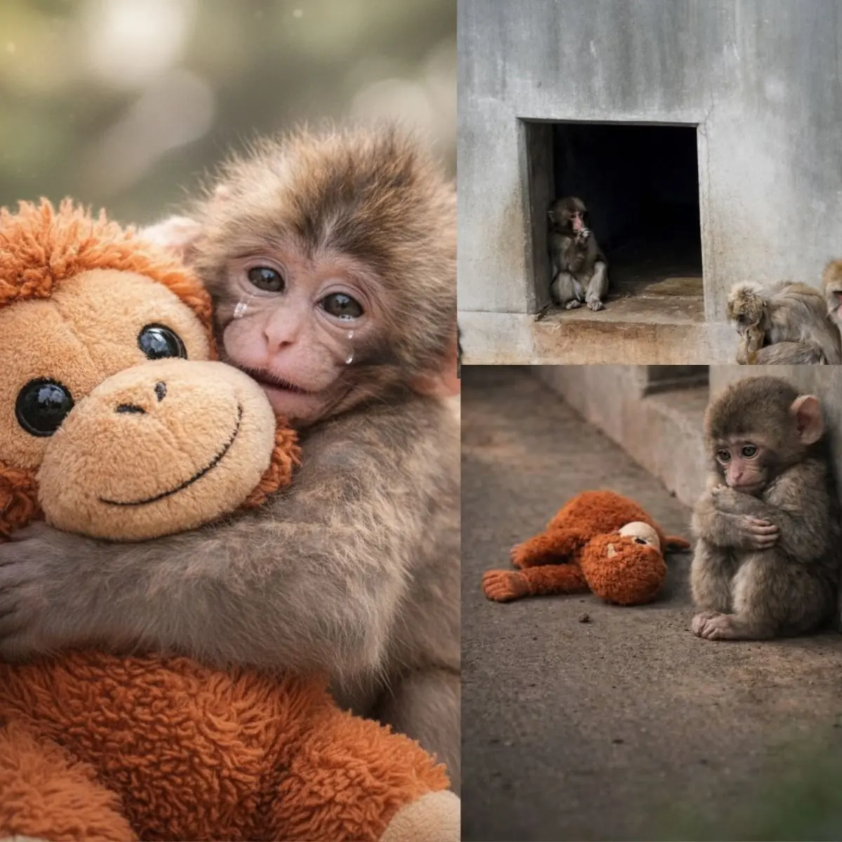 This Little Monkey Isn’t Crying… But You’ll Feel Everything
