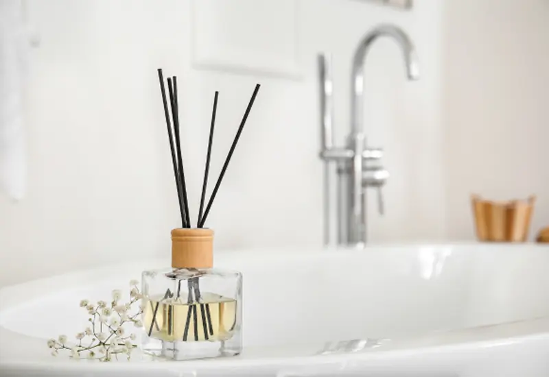 Keep your bathroom smelling clean all day with these easy tips