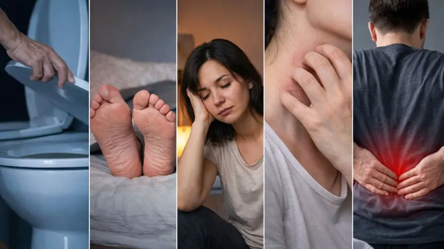 7 evening symptoms that could be warning signs of kidney problems