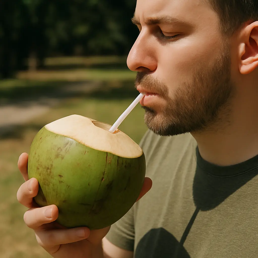 The most effective time to drink coconut water for your health
