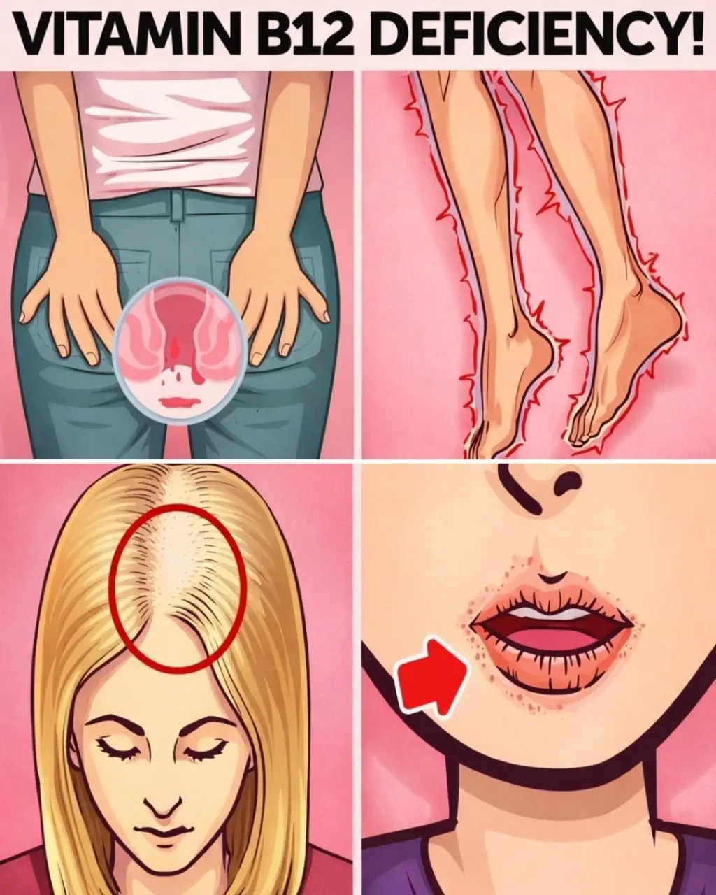 8 strange signs your body may be begging for vitamin B12 as you age