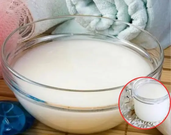 Rice water is like "pure gold" in your home