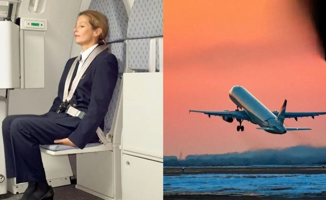 Why Cabin Crew Place Their Hands Under Their Legs During Takeoff