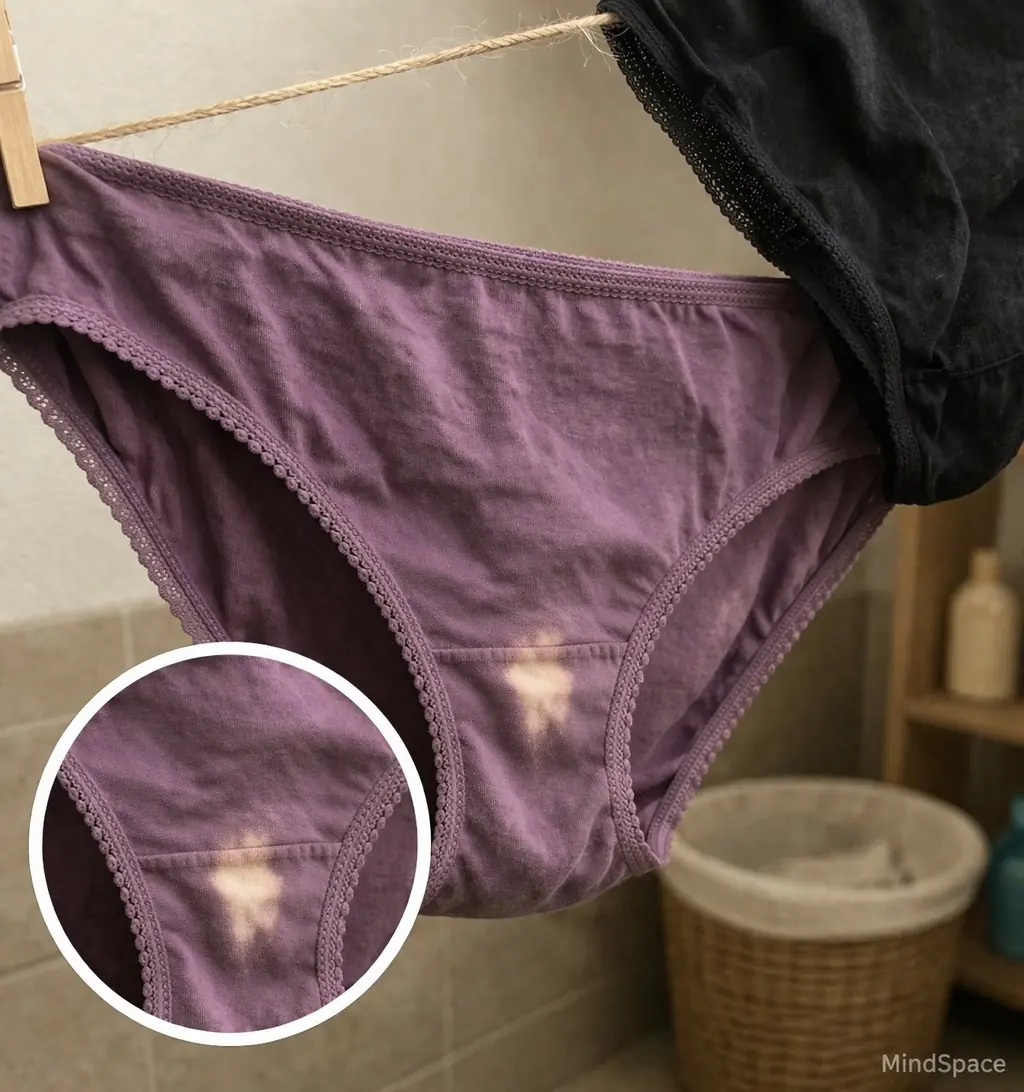 If You Notice Bleach-Like Stains on Your Underwear, Here’s What It Could Mean