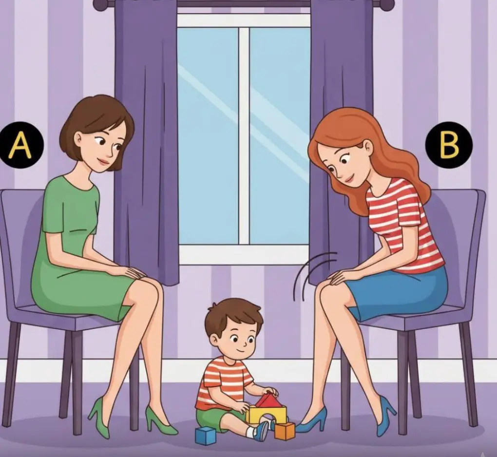 Who Is the Mother? The Hidden Clues in a Simple Scene