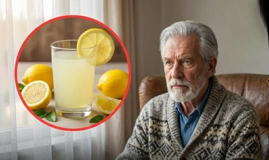 Thinking lemon water would help his blood pressure, a 70-year-old man drank