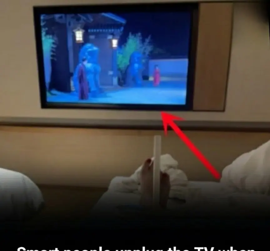 Why Smart Travelers Unplug the Hotel TV After Checking In?