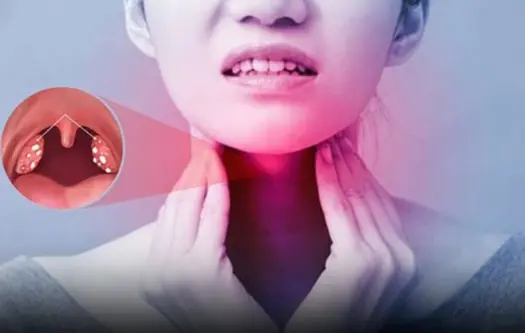 Distinguishing between pharyngitis and nasopharyngeal can:cer