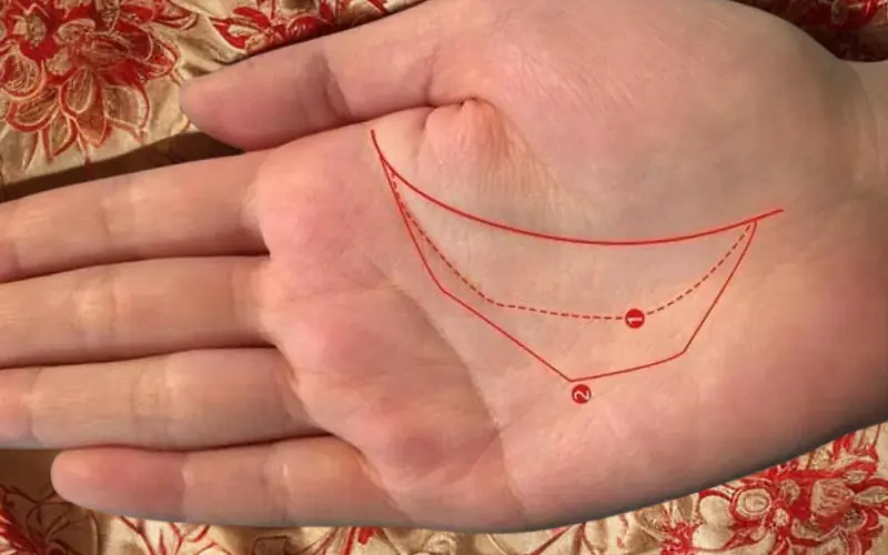 If your palm shows these 2 lines, you could be luckier than the average person