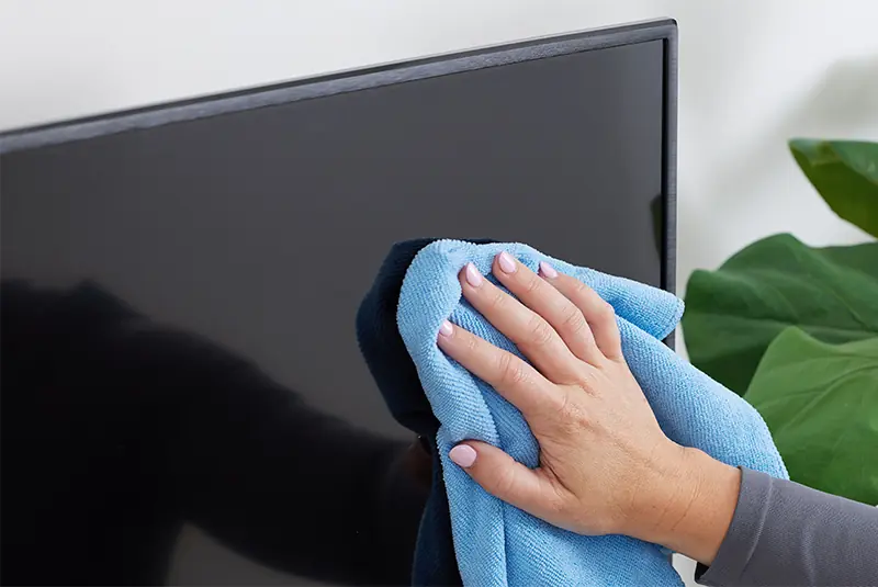 The right way to clean your TV screen without causing harm