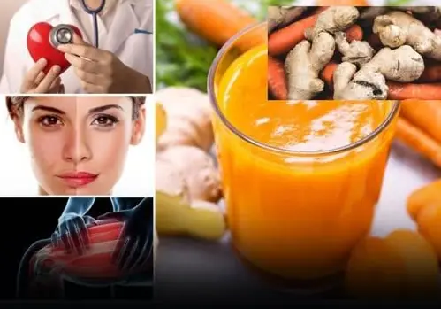 Recommended this smoothie, and one glass a day was sufficient to naturally resolve these problems