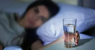 Have you tried drinking a glass of water before bed? Here’s why you might want to