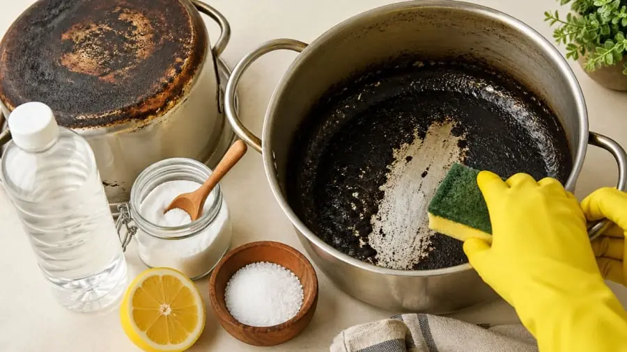 Burnt Pots and Pans? Don’t Throw Them Away — 6 Simple Tricks to Clean Them Fast and Save Money