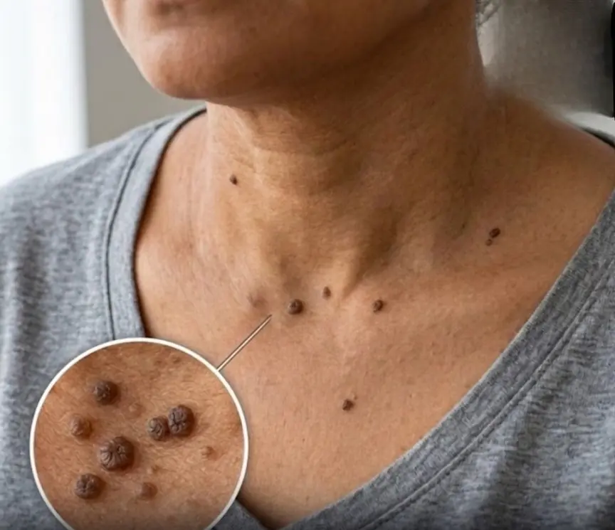 Skin bumps on the neck: common causes and when to pay attention