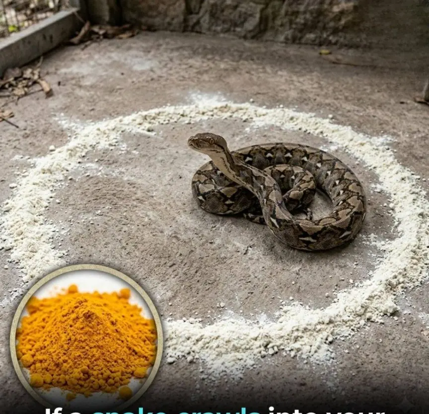 These common substances may help keep snakes away if they enter your house