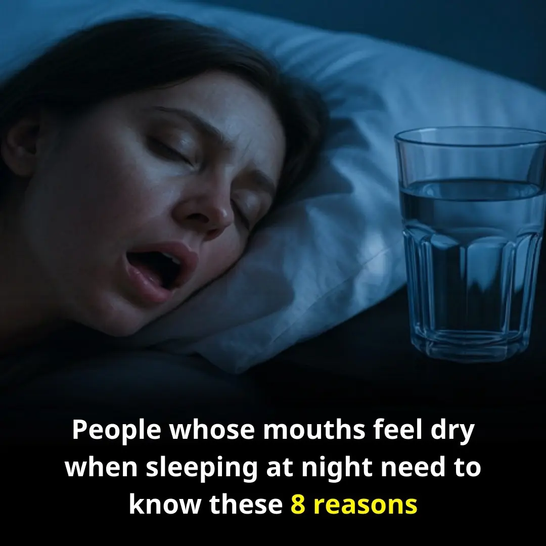 Waking up with a dry mouth? These 8 reasons might surprise you