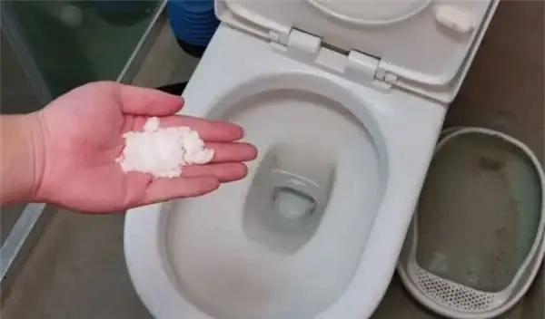 Sprinkle a handful of salt into the toilet—an “unexpected” result that surprises many people